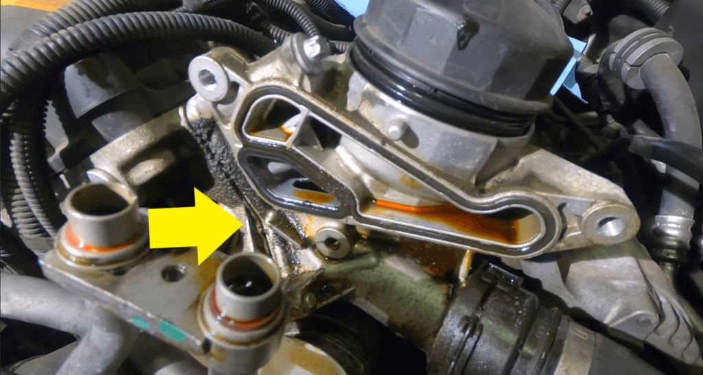 Remove Oil Cooler