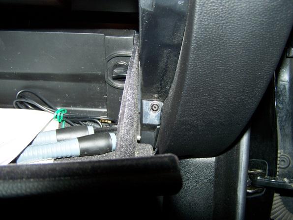 Remove glove box