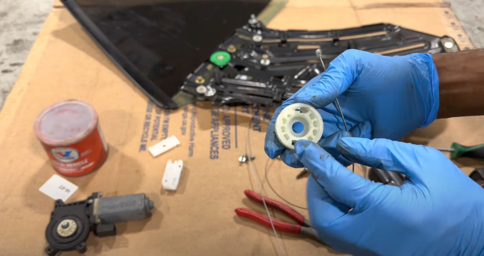 Prepare the New Spool Wheel