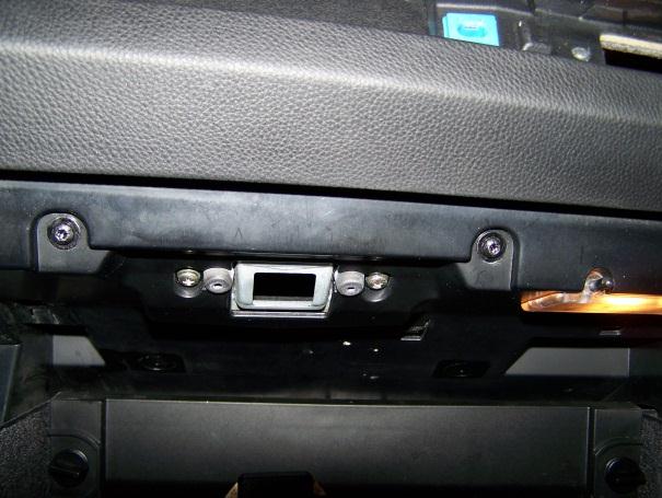 Remove glove box