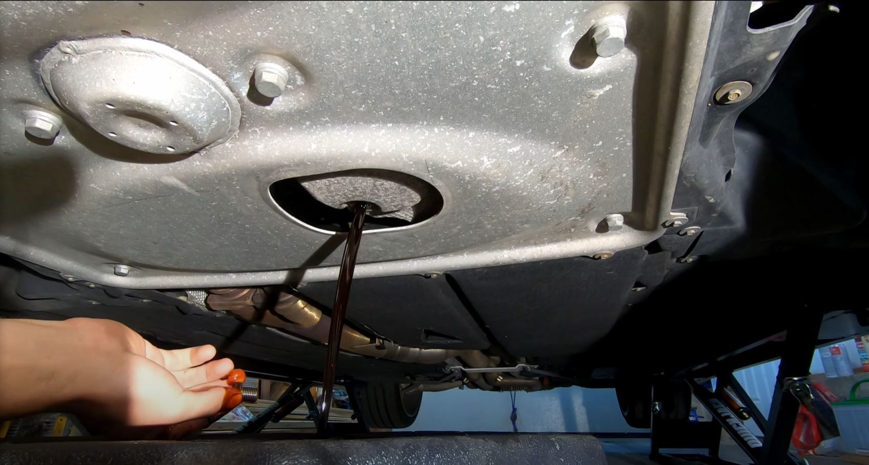 Remove Drain Plug
