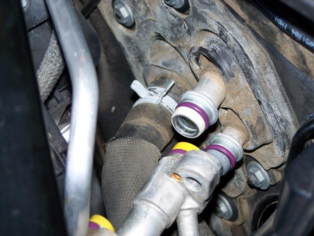 Remove expansion valve (for the a/c)