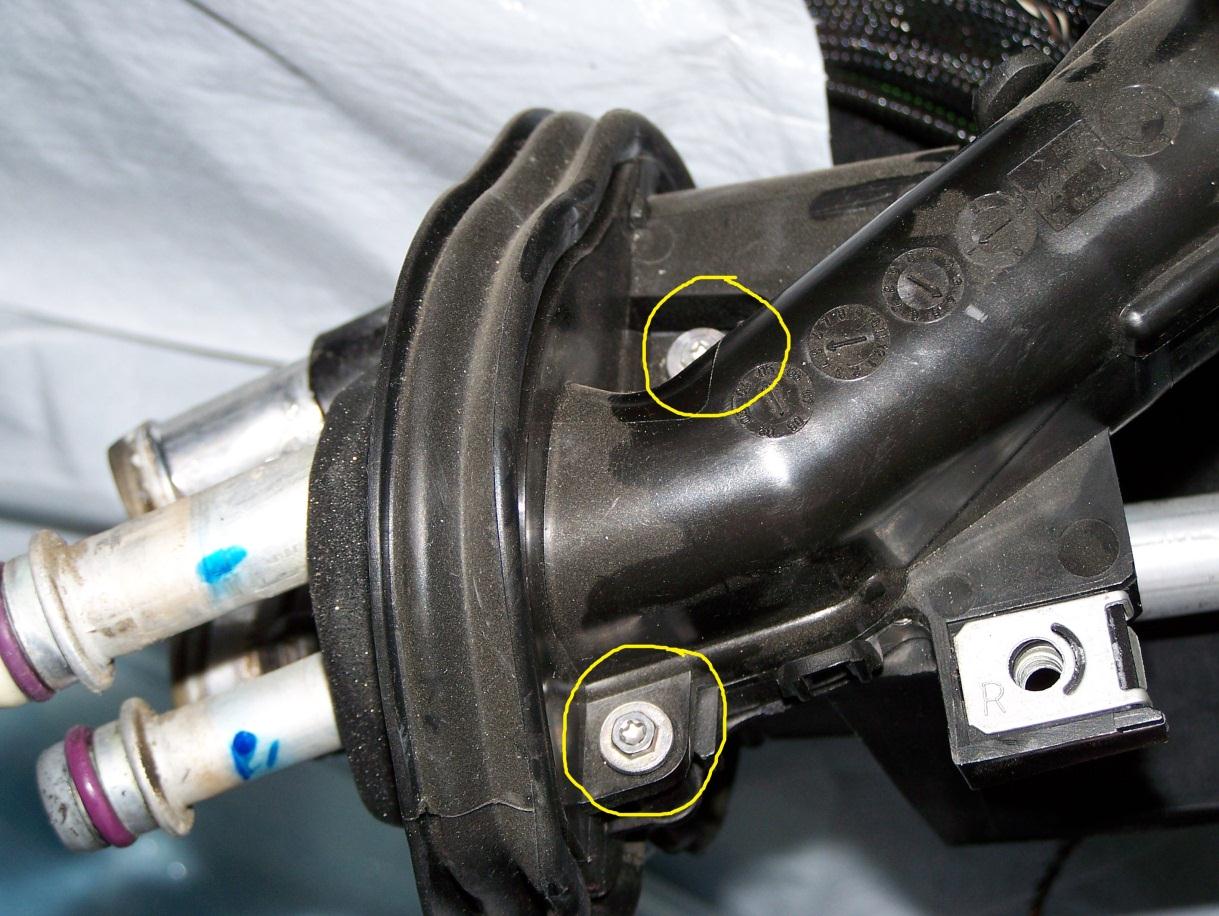 Remove heater lines