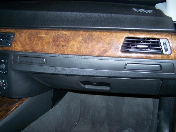 Remove instrument panel trim on right side