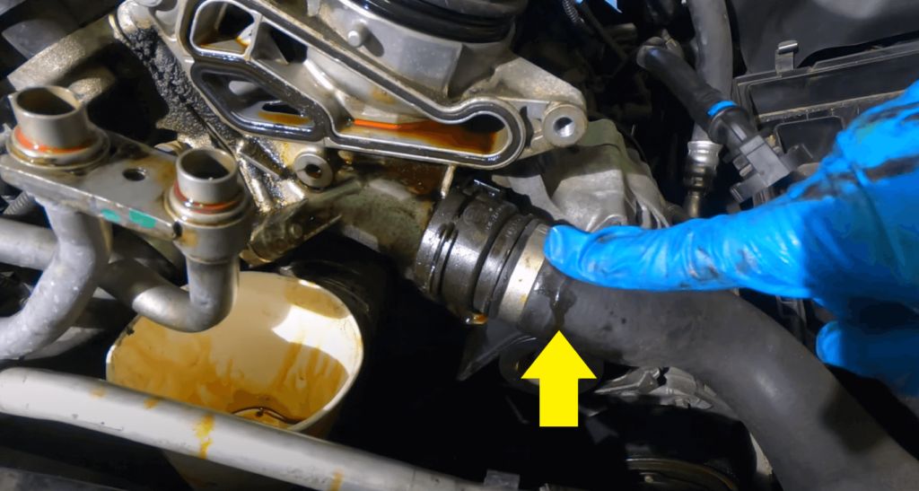 Remove Coolant Line