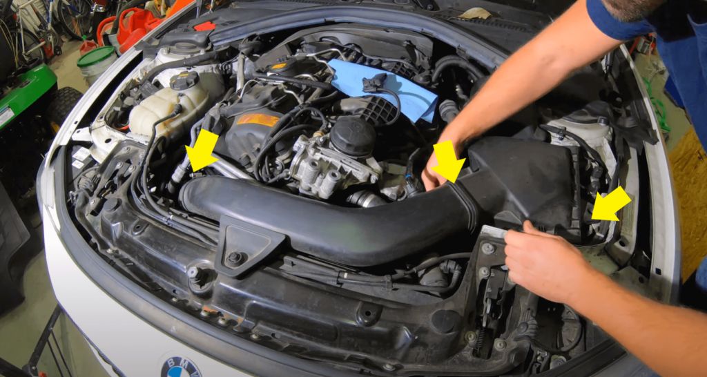 Remove the intake