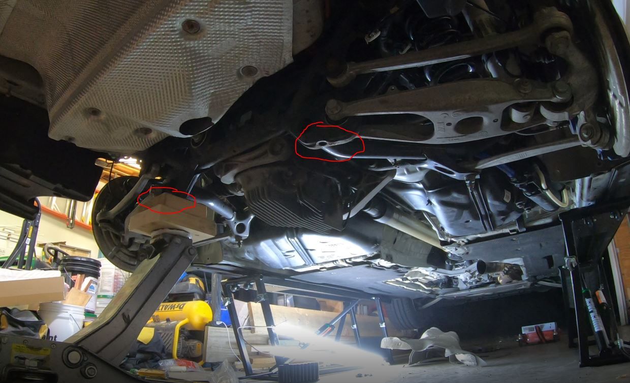 Lower the subframe