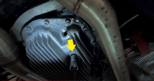 Remove Drain Plug & Drain Old Oil